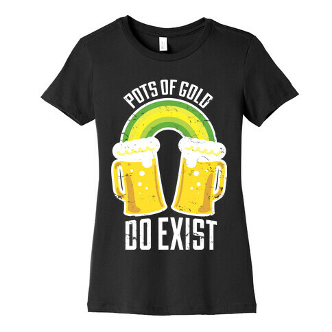 Pots Of Gold (black) Womens T-Shirt