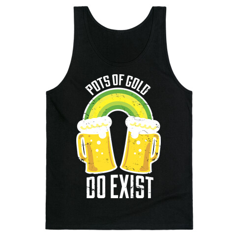 Pots Of Gold (black) Tank Top