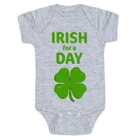 Irish for a Day Baby One-Piece