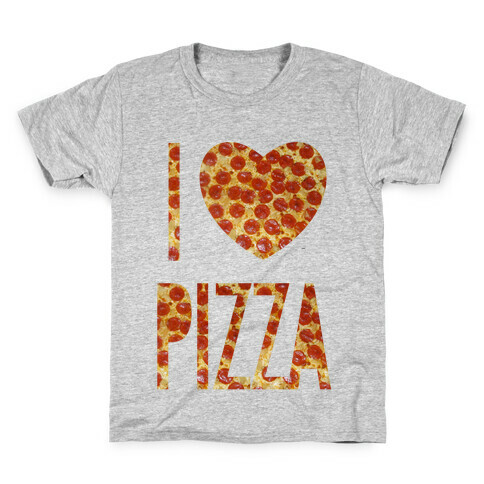 I Heart Pizza Kids T-Shirt