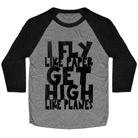 I Fly Baseball Tee