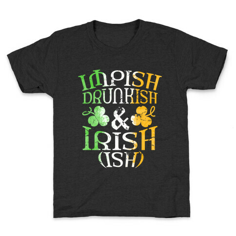 Irish ish (flag) Kids T-Shirt