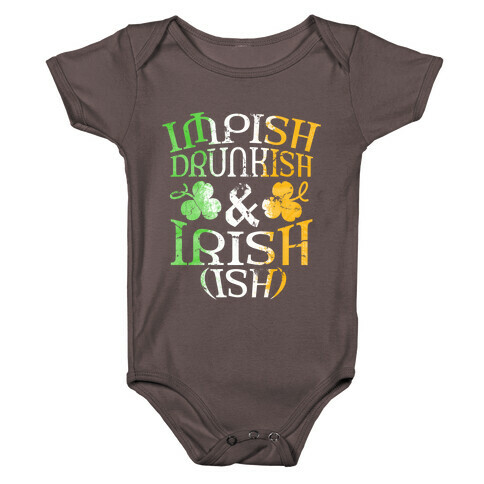 Irish ish (flag) Baby One-Piece