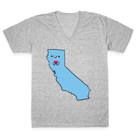 Cutie California V-Neck Tee Shirt