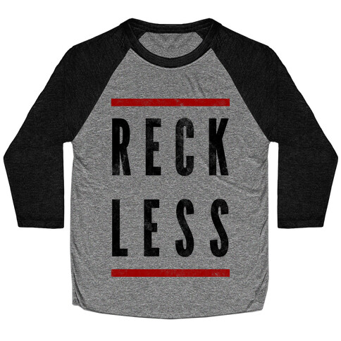 Reckless Baseball Tee