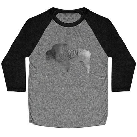 Be Strong, Little Buffalo Baseball Tee