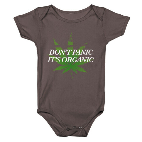 Don't Panic, It's Organic Baby One-Piece