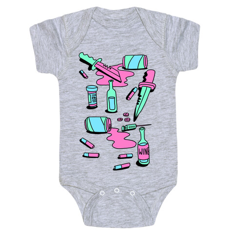 Trash Shirt Baby One-Piece