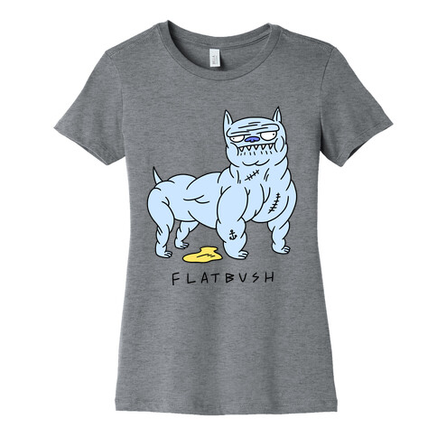 Flatbush Pitbull Womens T-Shirt