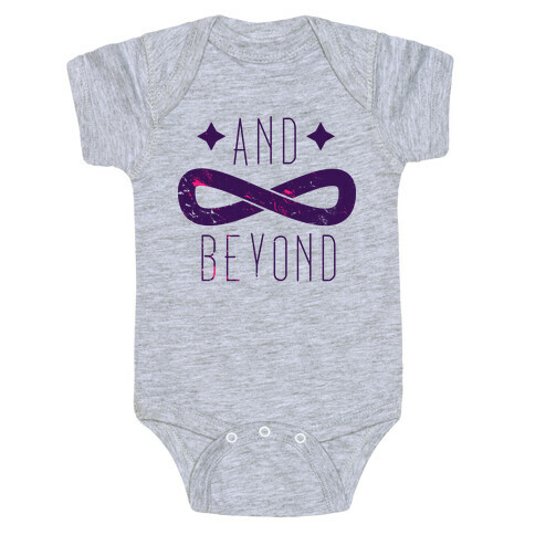 To Infinity and Beyond (half 2) Baby One-Piece
