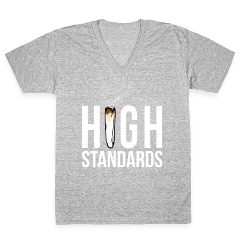 High Standards V-Neck Tee Shirt