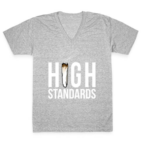 High Standards V-Neck Tee Shirt