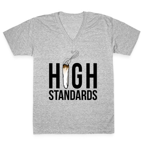 High Standards V-Neck Tee Shirt
