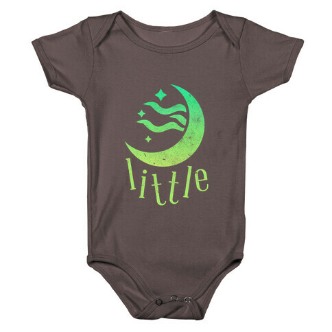 Sun and Moon (moon) Baby One-Piece