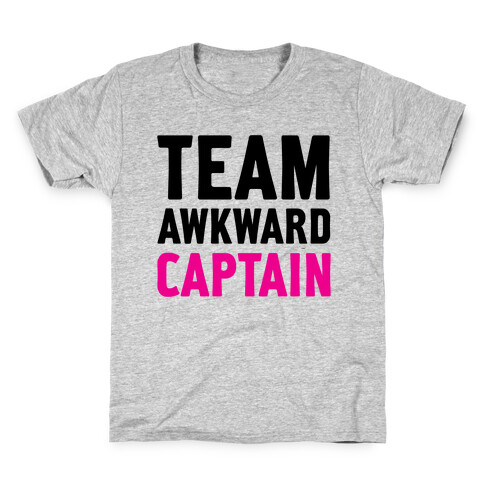 Team Awkward Captain Kids T-Shirt