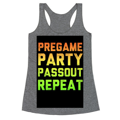 Party Cycle Racerback Tank Top