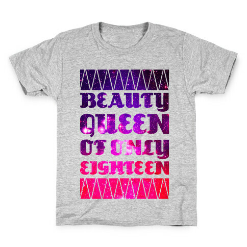 Beauty Queen Of Only Eighteen Kids T-Shirt