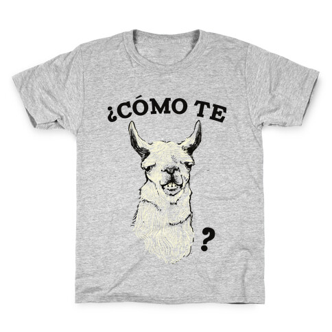 Como te llama Kids T-Shirt