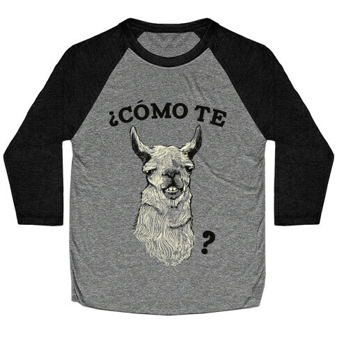 Como te llama Baseball Tee