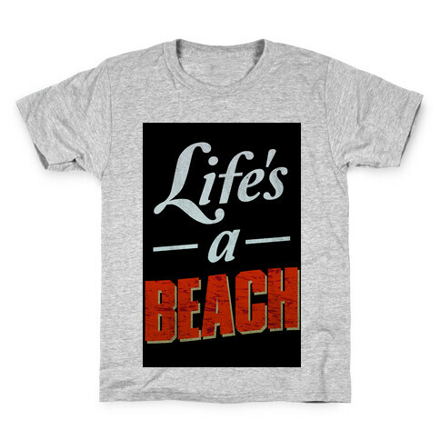 Life's a Beach (vintage tank) Kids T-Shirt