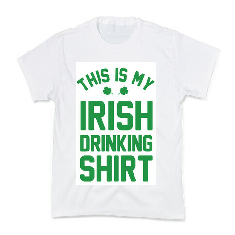 This Is My Irish Drinking Shirt Kids T-Shirt