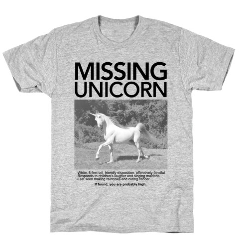 Missing Unicorn T-Shirt
