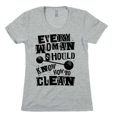 Every Woman Should Know How to Clean Womens T-Shirt