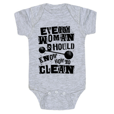 Every Woman Should Know How to Clean Baby One-Piece