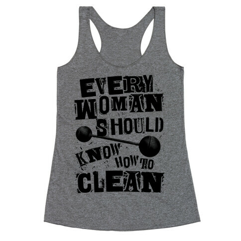 Every Woman Should Know How to Clean Racerback Tank Top