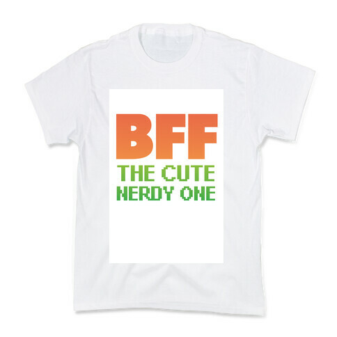 BFF (The Nerdy One) Kids T-Shirt