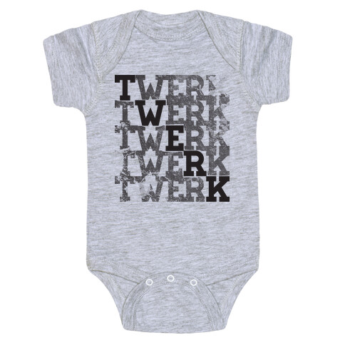 Twerk Square Glo Baby One-Piece