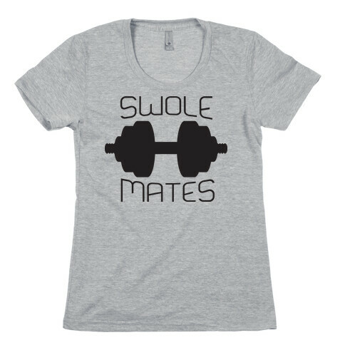 Swole Mates Glo Womens T-Shirt