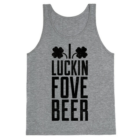 Luckin Fove Beer Tank Top