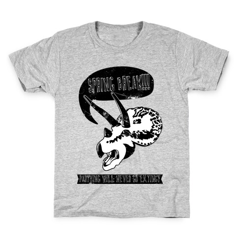 Partying Will Never Go Extinct  Kids T-Shirt
