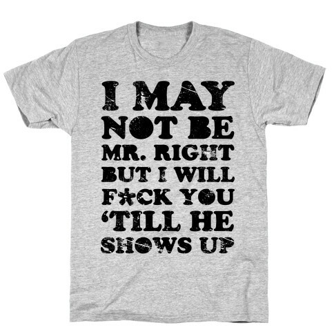 I May Not be Mr. Right T-Shirt