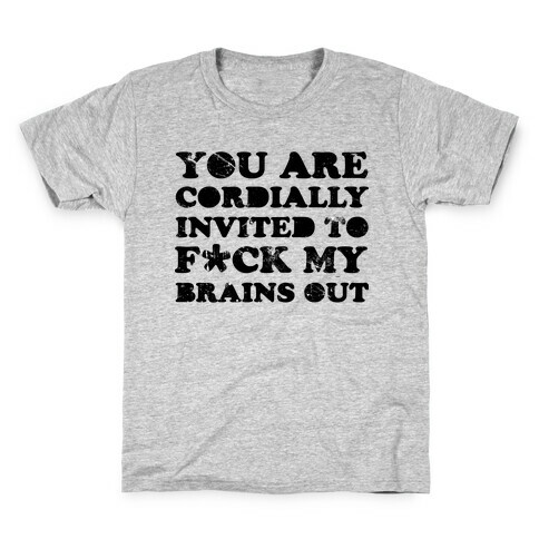 You Are Cordially Invited Kids T-Shirt
