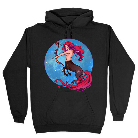 Zodiac Sagittarius Hooded Sweatshirt