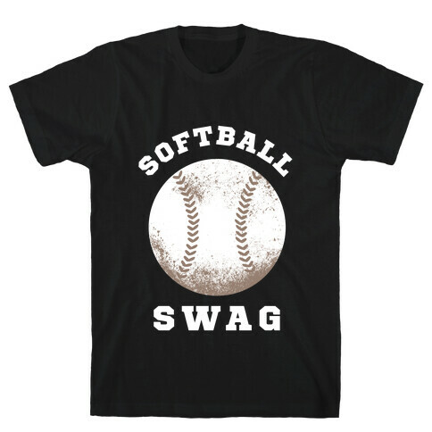 Softball Swag (Dark Tank) T-Shirt