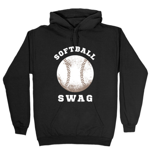 Softball Swag (Dark Tank) Hooded Sweatshirt