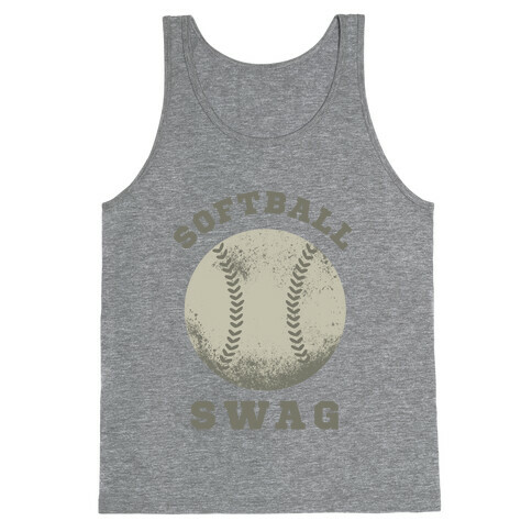 Softball Swag Tank Top