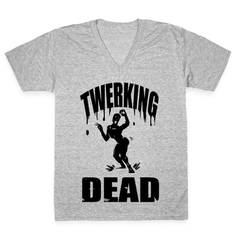 The Twerking Dead V-Neck Tee Shirt
