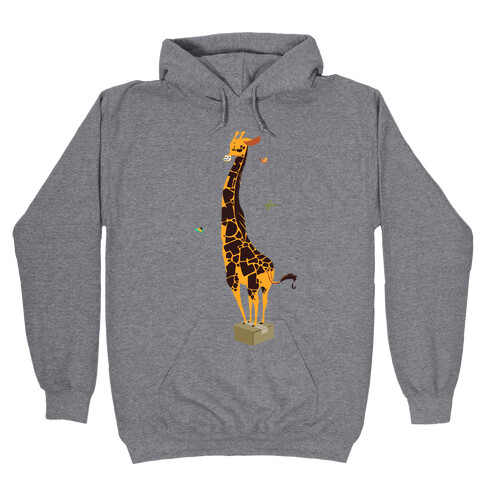 Stand Tall Giraffe Hooded Sweatshirt
