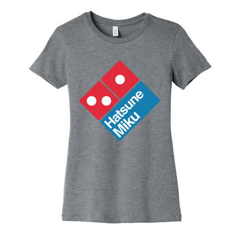 Miku Pizza Womens T-Shirt