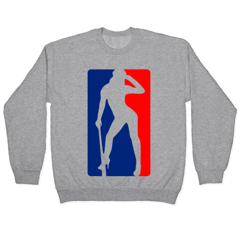 Cleat Chaser (Sexy NBA Logo Parody) Pullover