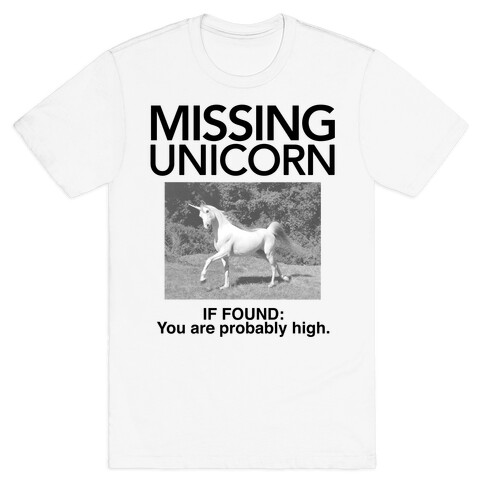 Missing Unicorn T-Shirt