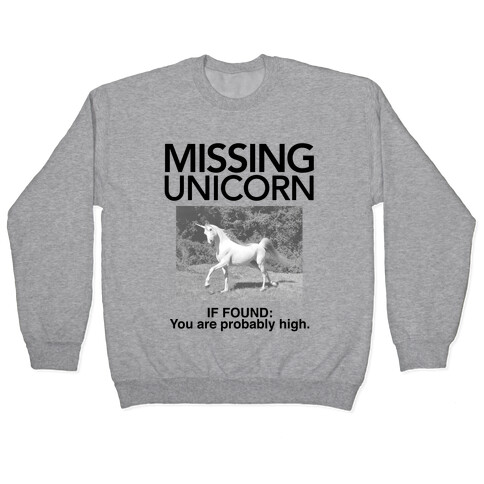 Missing Unicorn Pullover