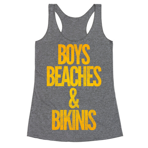 Boys Beaches & Bikinis Racerback Tank Top