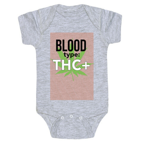 Blood Type THC + Baby One-Piece