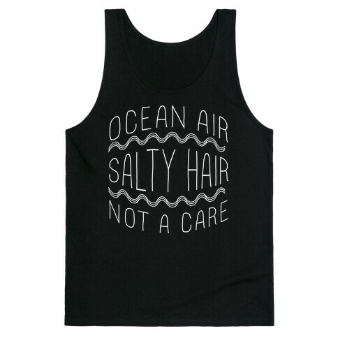 Ocean Air (black) Tank Top