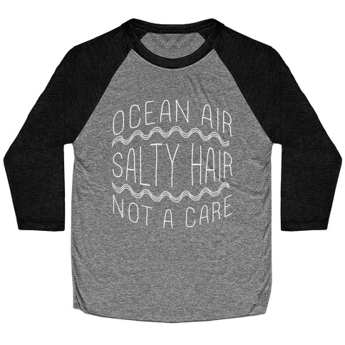 Ocean Air (black) Baseball Tee